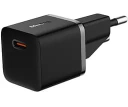 МЗП Baseus GaN5 Fast Charger(mini) 1C 20W EU Black - мініатюра 3