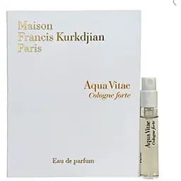Парфюмированная вода оригинал Maison Francis Kurkdjian Aqua Vitae Cologne Forte 2 мл