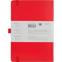 Книга записна Axent Partner Prime клітинка 145x210 мм 96 аркушів червона (8305-06-A) - мініатюра 3