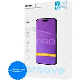 Захисна плівка гідрогелева Proove Hydrogel Screen Protective PRO Matt Size S матова + безкоштовна поклейка [61882]