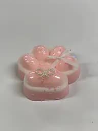 Іграшка-антистрес A-Toys Лапка котика велика 7 см рожева з камінчиками