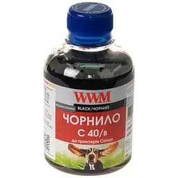 Чернила WWM CANON PG40/50/PGI5Bk, black (C40/B)
