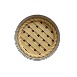 Заморожений пиріг Green Shop зі сливами 750 г