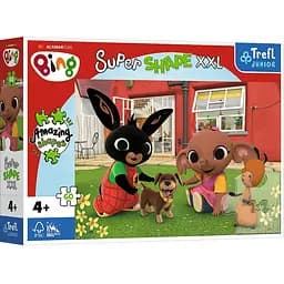 Пазли Trefl Суперформи Гра з собакою Друзі з дитинства XXL 60 елементів