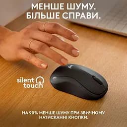 Комп'ютерна мишка Logitech M240 Silent Bluetooth Graphite (910-007119) - мініатюра 3