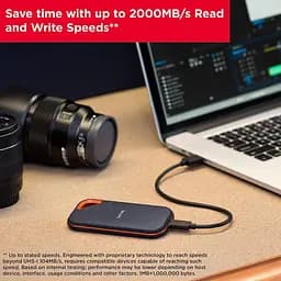Накопичувач SSD Sandisk SSD Extreme PRO Portable SSD V2 4 TB (SDSSDE81-4T00-G25) - мініатюра 5