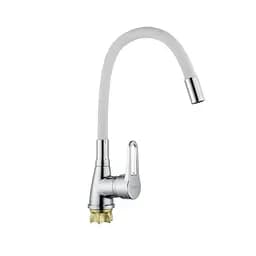 Смеситель для кухни с силиконовым изливом Champion Sop 014-045 MI6362 Хром