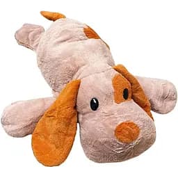 Детская мягкая игрушка Собачка Bambi L1132(Violet) с пледом 55 см