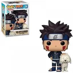 Фигурка Funko Pop Фанко Поп Наруто Шиппуден Киба с Акамару Naruto Shippuden Kiba with Akamaru 10 см NA N 1194