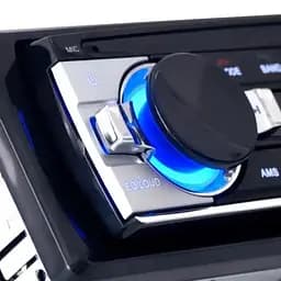 Автомагнітола Bluetooth SA-520 ISO 1DIN Автозвук 4x50W USB SD пульт ду 2392 магнітофон в машину Чорний - мініатюра 3