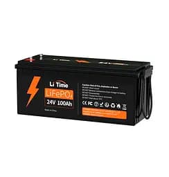 Аккумуляторная батарея литий-железо-фосфатная 25.6В 100А*ч LiTime LiFePO4 LT24V100 (44-00507)