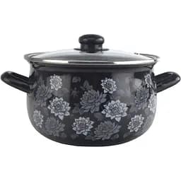 Кастрюля Gusto Лепестки ночи 22 см 5.1 л (126823)
