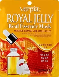Тканинна маска для обличчя Juno Verpia Royal Jelly з екстрактом маточного молочка 20мл
