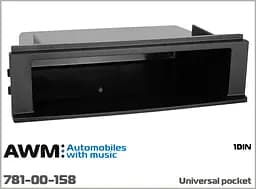 Універсальна кишеня 1 DIN AWM 781-00-158 - мініатюра 4