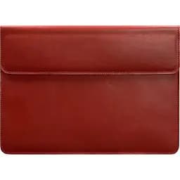 Шкіряний чохол-конверт BlankNote на магнітах для MacBook 14 Червоний