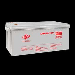 Акумулятор гелевий LPM-GL 12V - 200 Ah - мініатюра 4