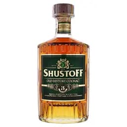 Коньяк Украины Shustoff Old History 3 звезды, 40%, 0,5 л (813574)