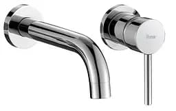 Змішувач для умивальника Rea Lungo chrom + BOX хром прихованого монтажу (настінний) REA-B0521 Хром