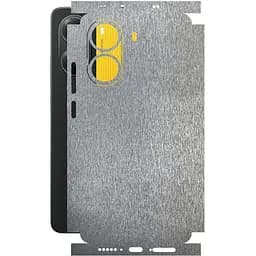 Защитная пленка StatusSKIN для Xiaomi Poco X7 Pro Корпус Винил Металл серебро