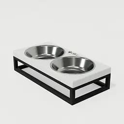 Hollky Base XS — миски на підставці для маленьких собак та котів (2 × 0,25 л) - мініатюра 8