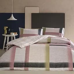 Постільна білизна Zyra Pink Ранфорс / простирадло на резинці Tac pbe0051564