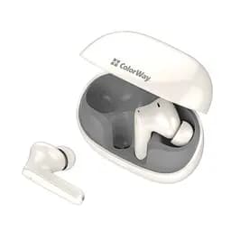 Навушники ColorWay Slim TWS-1 Earbuds Long Life Beige (CW-TWS1BE) - мініатюра 6
