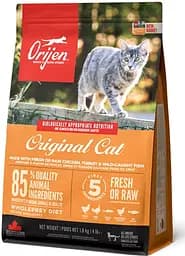 Сухий корм Orijen Original 1.8 кг для кішок всіх порід та вікових груп (курча, індичка, оселедець, камбала)
