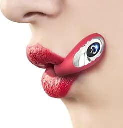 Оральний вібратор Pretty Love рожевий силікон для жінок 5,3 см