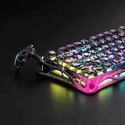 Клавіатура GravaStar Mercury V75 Pro 80keys Magnetic Jade Gaming 8K USB-A RGB Neon Graffiti (GSV75PRO_U_CG_BLK) - мініатюра 14
