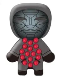 Антистресс симп-л-димпл, герой из сериала Игра в кальмара Netflix, чёрный, 24 см