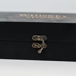 Подарунковий набір Whiskey Stones "Сталевий" чорний - 6 сталевих кубиків для охолодження віскі - мініатюра 8