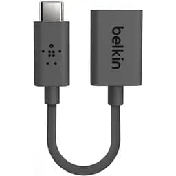 Адаптер Belkin USB-C > USB-AF, 0.14м, черный teh0018475