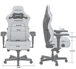 Ігрове крісло Anda Seat Kaiser 4 Brown Size L (AD12YDDC-L-20-K-PV/C) - мініатюра 8