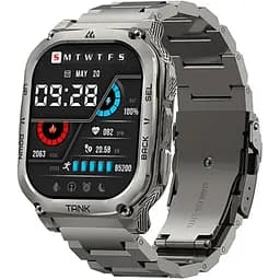 Смарт-годинник тактичний Kospet Tank M3 Metal Silver (KTM0003MS)