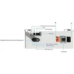 Акумулятор Deye LiFePO4 48V (51.2V/230Ah/11800Wh) (SE-F12-L) [153794] - мініатюра 4