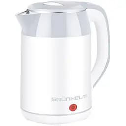 Электрочайник Grunhelm EKS-1863SW 1.8 л белый серый