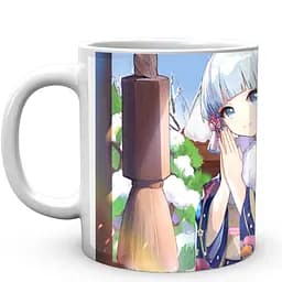 Кружка GeekLand Genshin Impact Геншин Импакт Аяка Люмин GN 02.653 330 мл белая