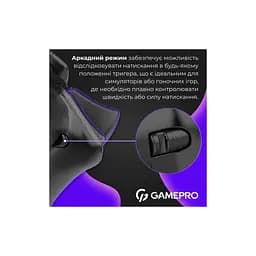 Геймпад GamePro GPS13B BT 5.3/USB/PC/iOS/Android/PS3/PS4 RGB Black (GPS13B) - мініатюра 5