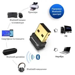 Bluetooth-адаптер Grand-X 5.0 Realtek RTL8761B, 7 devices, aptX, Low Energy (BT50G) - мініатюра 2