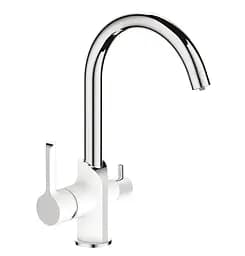 Змішувач для кухні Mixxus Premium EDEM 021 WHITE MI5924
