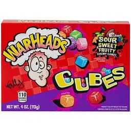 Жевательные цукерки Warheads Chewy Cubes 113 г