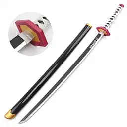 Катана, клинок Гіо Томіока (Gio Tomioka) з аніме Клинок, що розсікає демонів / Demon Slayer