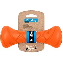 Игровая гантель для апортировки PitchDog, 19х7 см, оранжевый (62394)