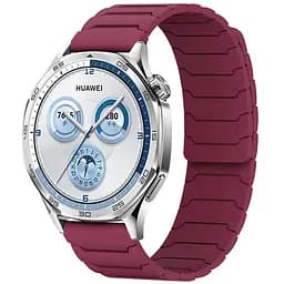 Ремінець Dual-color Magnetic для Smart Watch 22mm Wine red