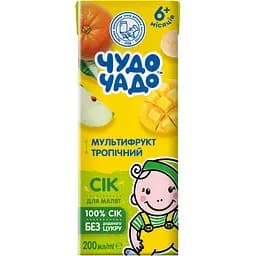 Сік Чудо-Чадо slim мультифруктовий тропічний 200 мл