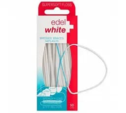Супермягкая зубная нить-флосс Edel White (50 шт)
