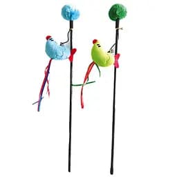 Игрушка для кошек дразнилка птички 45 см Croci