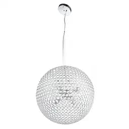 Люстра подвесная Brille хрустальный шар E27 60W CH D50 (BR-01 372S/6)