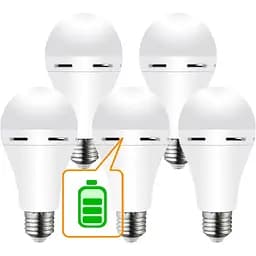 Набор аккумуляторных ламп Євросвітло Е27 LED NOAS YL95-0711 6500K 5 шт (59426)