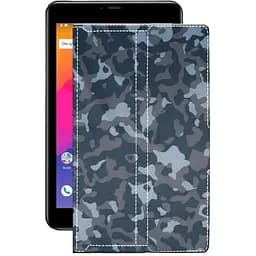 Чохол StatusCASE з екошкіри для планшету Prestigio Grace 5778 Хаки-синій